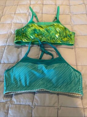 Two Moving Comfort Sports Bras size S